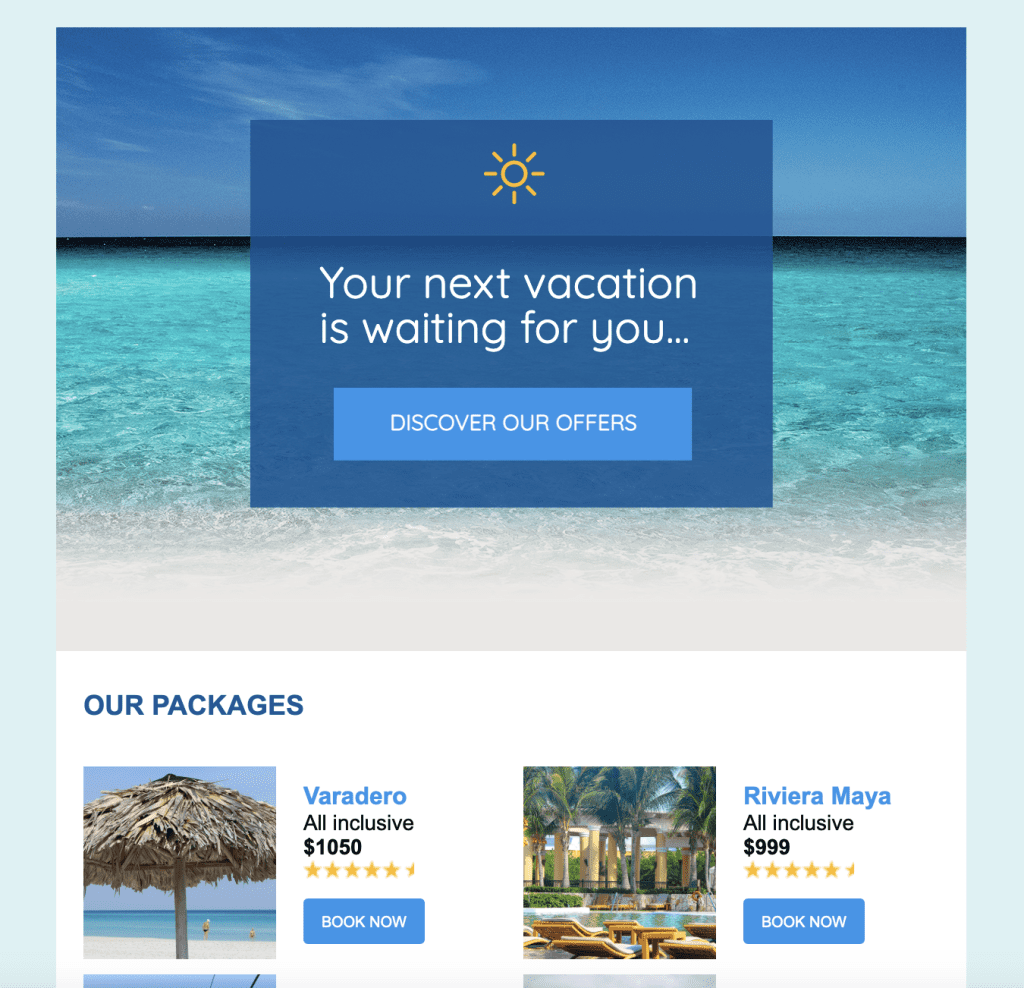 travel-email-marketing-example